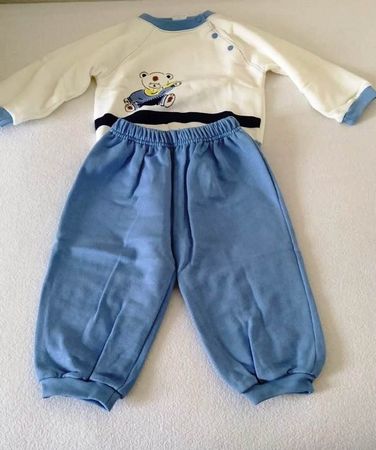 Pullover mit Hose - Grösse 80 -