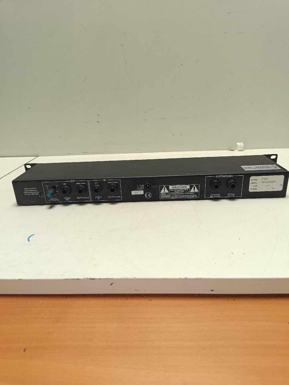Equalizzatori: Audio Centron FXP Digital effects Processor(em40) – Usato da Künten venduto da Schnaepplihuus 3