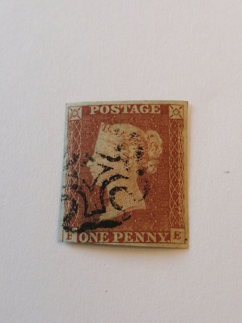 Tutti i francobolli: One Penny Red 1841  – Usato da Happerswil venduto da tschergi