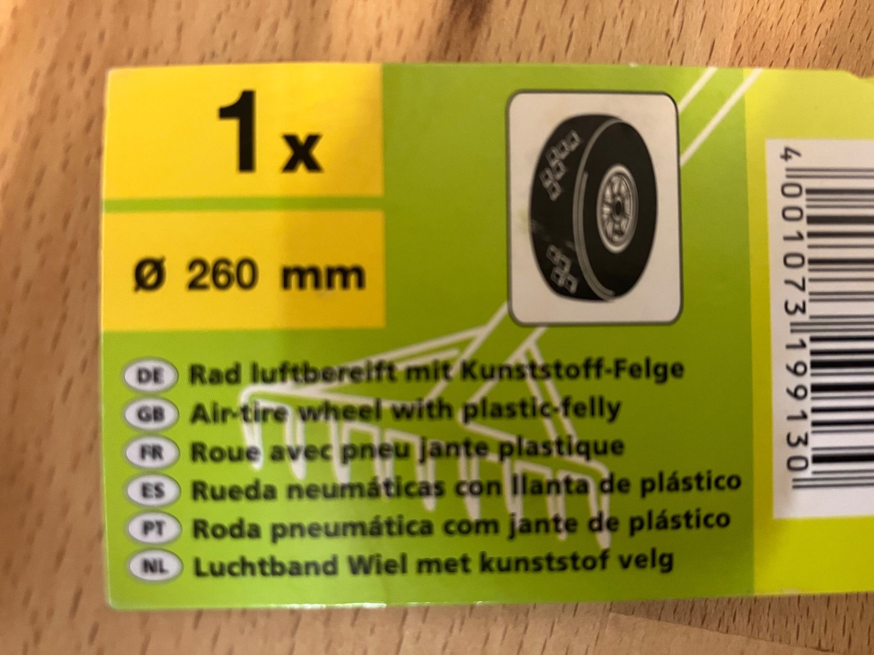 Pneumatici & Ruote complete: Lufträder 4 Stück mit Achsen - neu – Nuovo (secondo la descrizione) da Chur venduto da southface 2