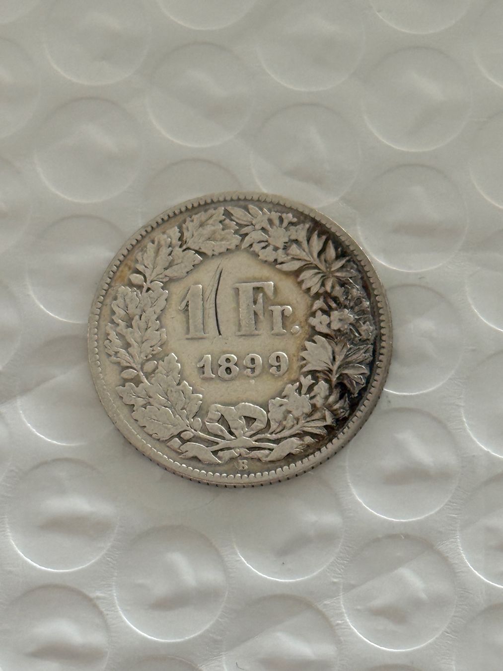 Tutti le monete: 1 Franken 1899  Silber, Rar – Usato da Wallisellen venduto da SWISS_SILVER1