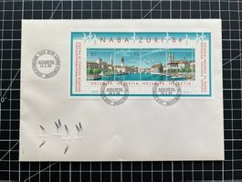 Ersttagsbrief NABA Zürich 1984