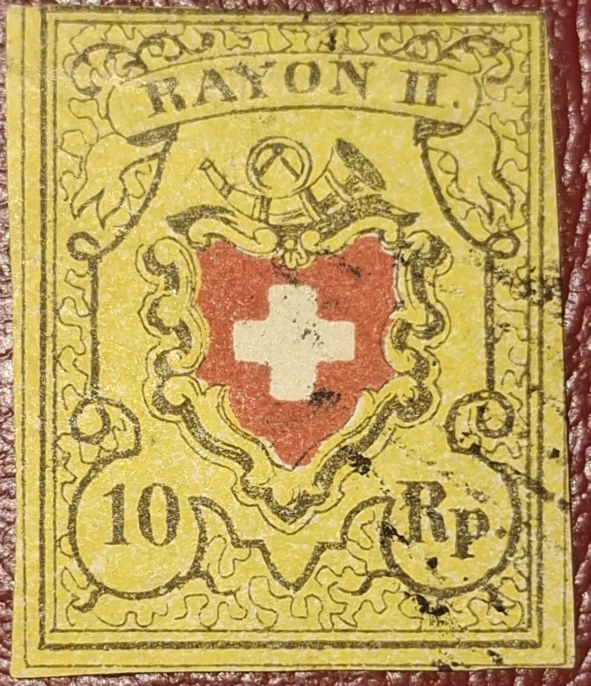 Tutti i francobolli: Rayon Nr. 16II Typ 33 D - RO  – Usato da Balgach venduto da SIMEON27