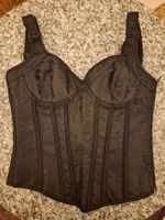 Schwarze Corsage