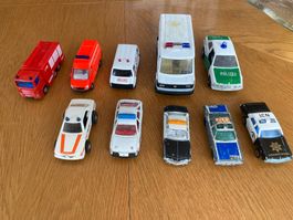 Polizei  Notruf Autos Sammlung