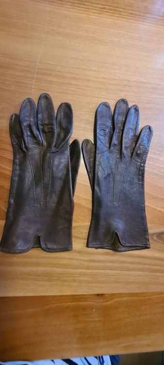 Gants & mitaines : Braune weiche Lederhandschuhe Gr. 7 – D'occasion à Neftenbach par Aussiefan007