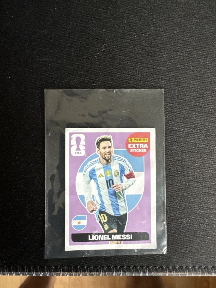 Panini Carte collezionabili: Figurina Lionel Messi Panini FIFA Extra Sticker – Nuovo (secondo la descrizione) da St.Moritz venduto da xykos