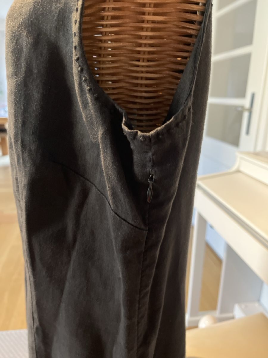 Vestiti: Leinen Kleid, schwarz, Vetono, 40 – Usato da Solothurn venduto da Bobesch08 2