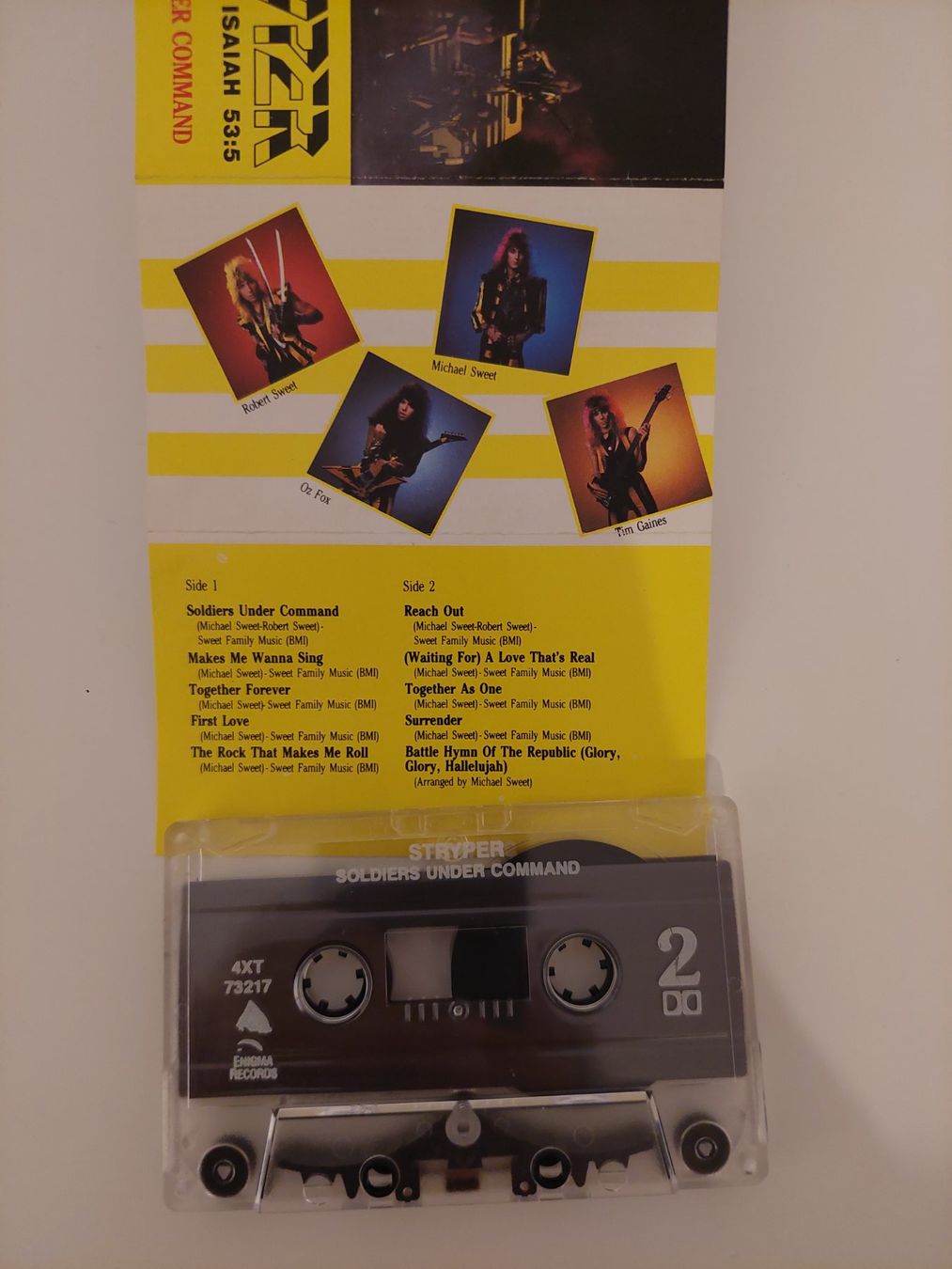 Musicassette: Stryper - Soldiers Under Command, Kassette – Usato da St.Gallen venduto da Tamal0204 2