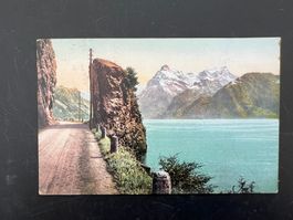 AK Axenstrasse coloriert  1923  (G152)