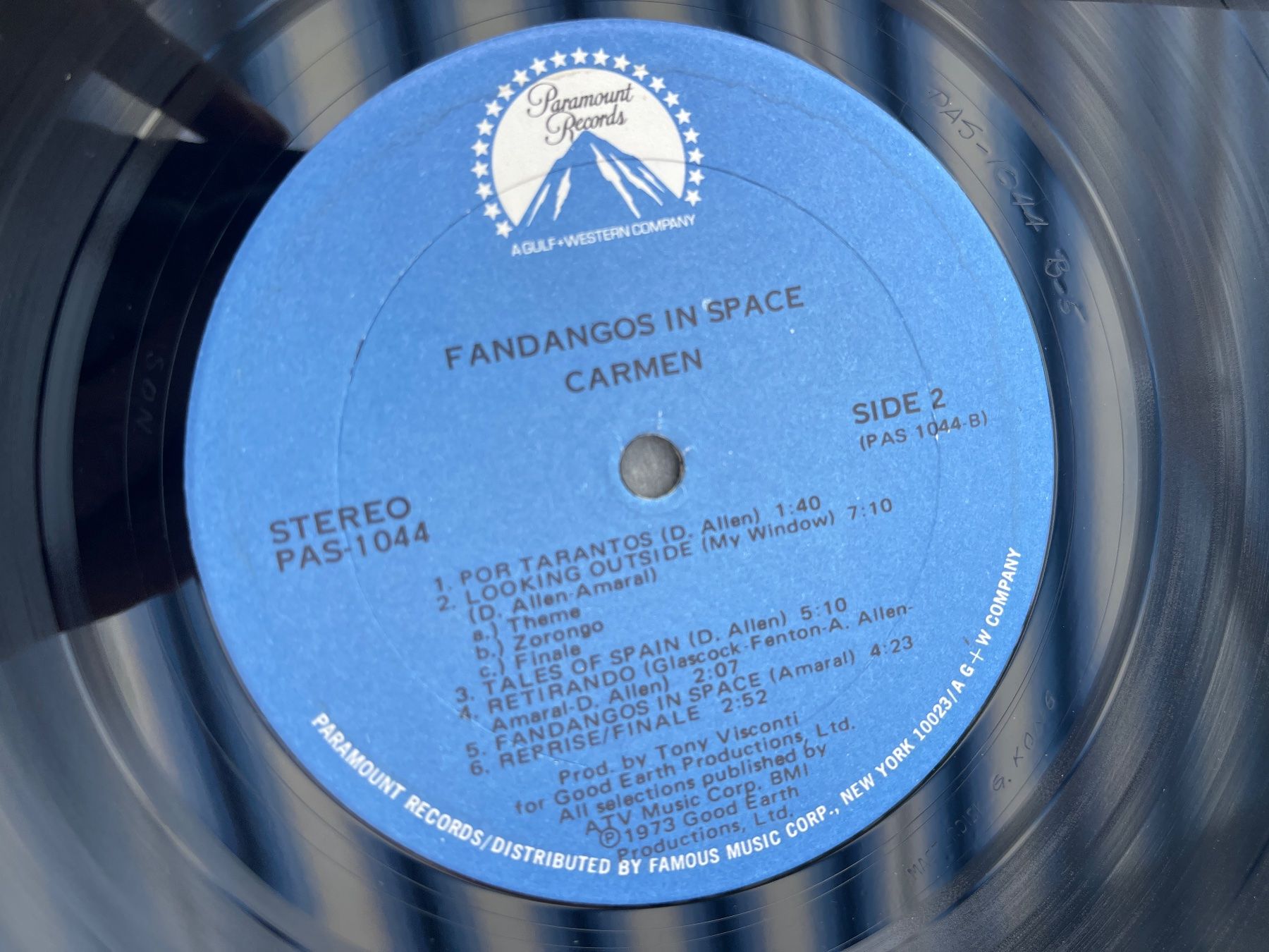 Dischi in vinile: A445/Carmen Fandangos in Space – Usato da Frutigen venduto da Philippe_jsp 2