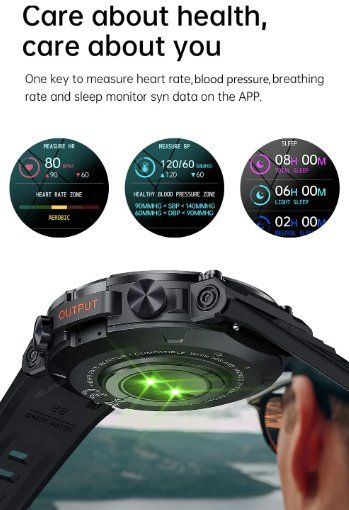 Smartwatch: Outdoor Multifunktion Smartwatch – Nuovo e nell'imballaggio originale da Châtelaine venduto da topshop.switzerland 4
