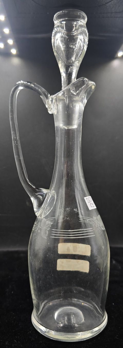 Caraffe: Antike Likörkaraffe mit 6 Gläser ca. 1890 Ja. – Usato da Rorschacherberg venduto da snOOpydOg11 3