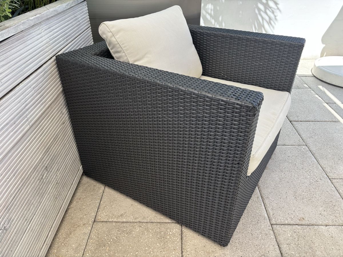 Sessel: Rattan Lounge Sitz – Gebraucht aus Urdorf von Clio91 1