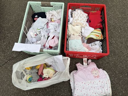 Babykleider Set Grösse 50 bis 56 gemischt gebraucht