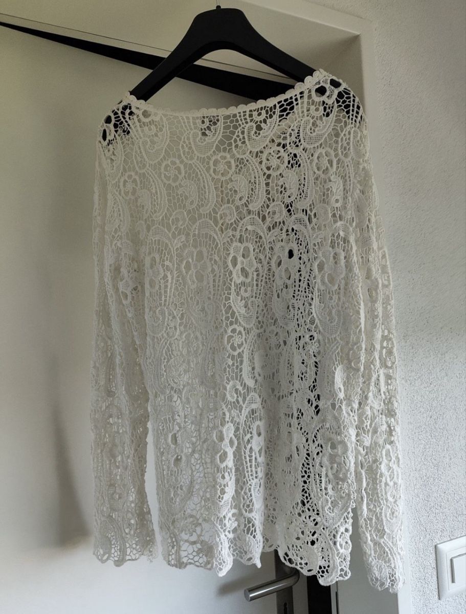 Maglioni & Felpe: Gehäkelter Sommerpulli in OneSize – Nuovo (secondo la descrizione) da Winterthur venduto da Sunshineandrain 1