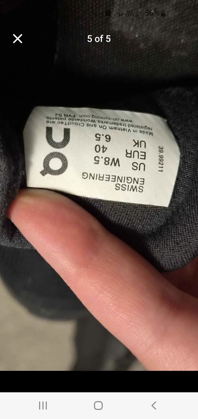 On Chaussures femmes: On Sneaker Gr 40 – D'occasion à Pfaffhausen par mai2002 3