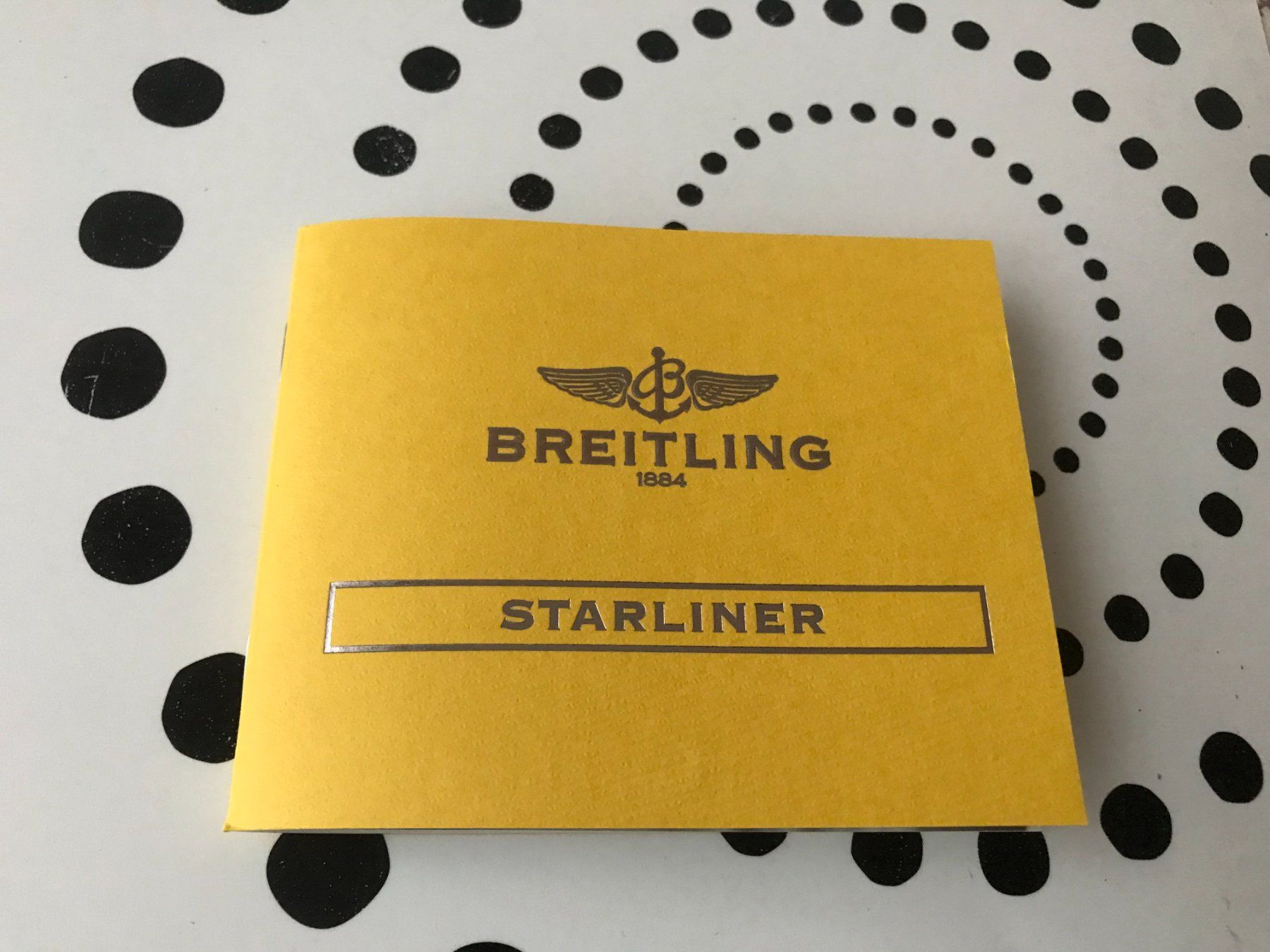 Breitling Documenti: BREITLING STARLINER - OPERATING INSTRUCTIONS !!! – Usato da Epalinges venduto da dream-watch
