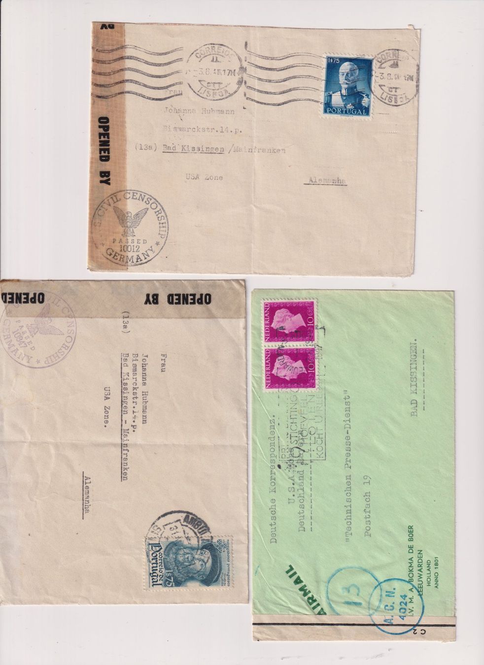 Tutti i francobolli: Zensur und Kriegsgefangenen Post. – Usato da Bibern SH venduto da Heinibuehrer 2