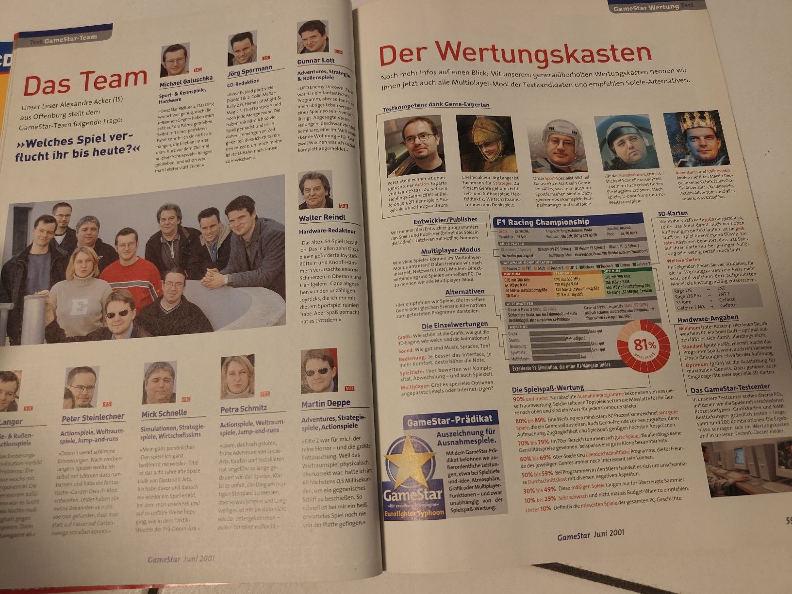 Riviste & Magazine: Gamestar 06/2001 – Usato da Gasel venduto da Realrumblejack 4