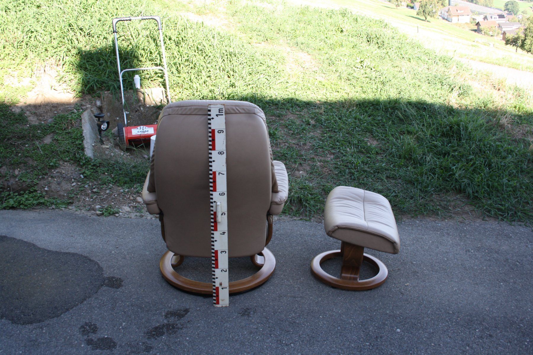 Stressless Poltrone: Stressless Relaxsessel mit Hocker Sessel – Usato da Wauwil venduto da Vintagesky 5