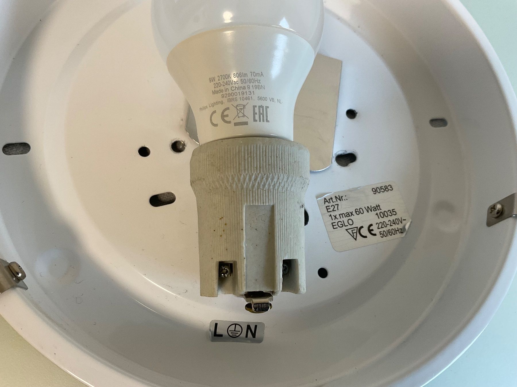 Lampadari & plafoniere: Lampe Deckenleuchte Deckenlampe – Usato da Weinfelden venduto da seetern 4