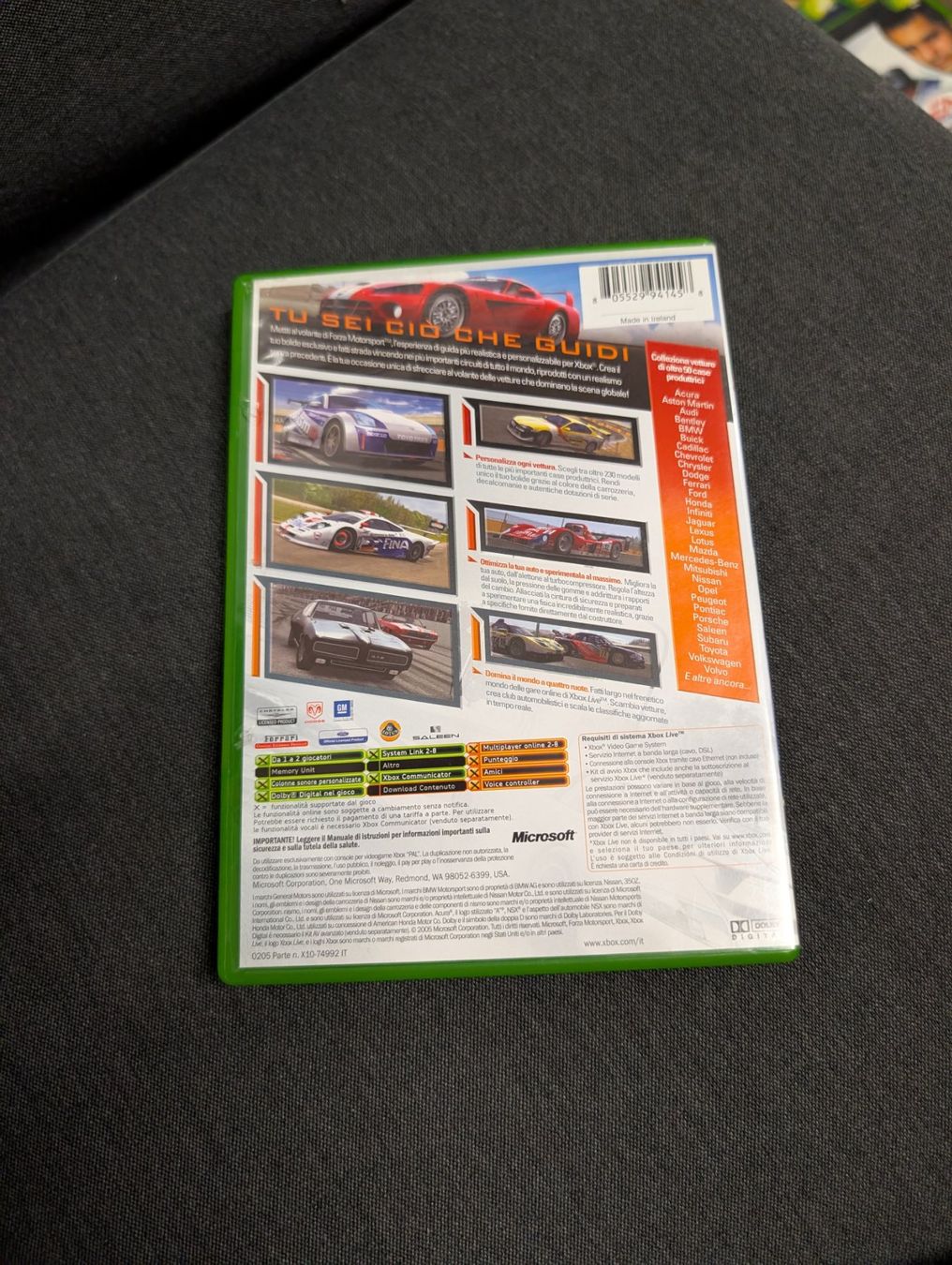Spiele: Forza motorsport Microsoft xbox – Gebraucht aus Giubiasco von Ticinerd 1