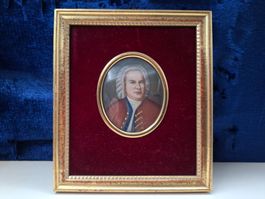 🎻 SUBLIME : Portrait Miniature de Johann Sebastian Bach