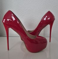 High Heels Pumps Grösse 44 (rot)