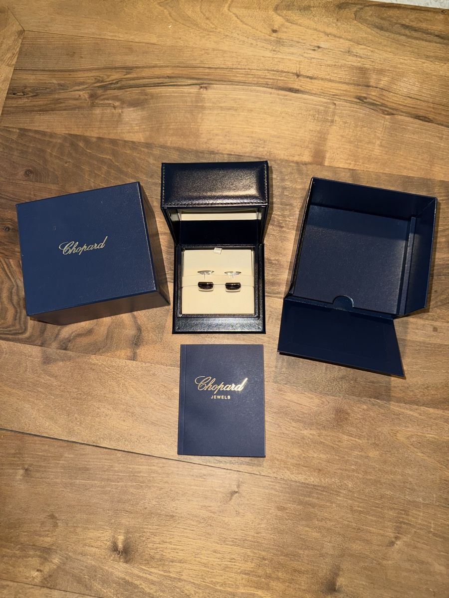 Chopard Gemelli: Boutons de manchettes - Chopard – Nuovo e nell'imballaggio originale da Moutier venduto da Sparrow2002 2