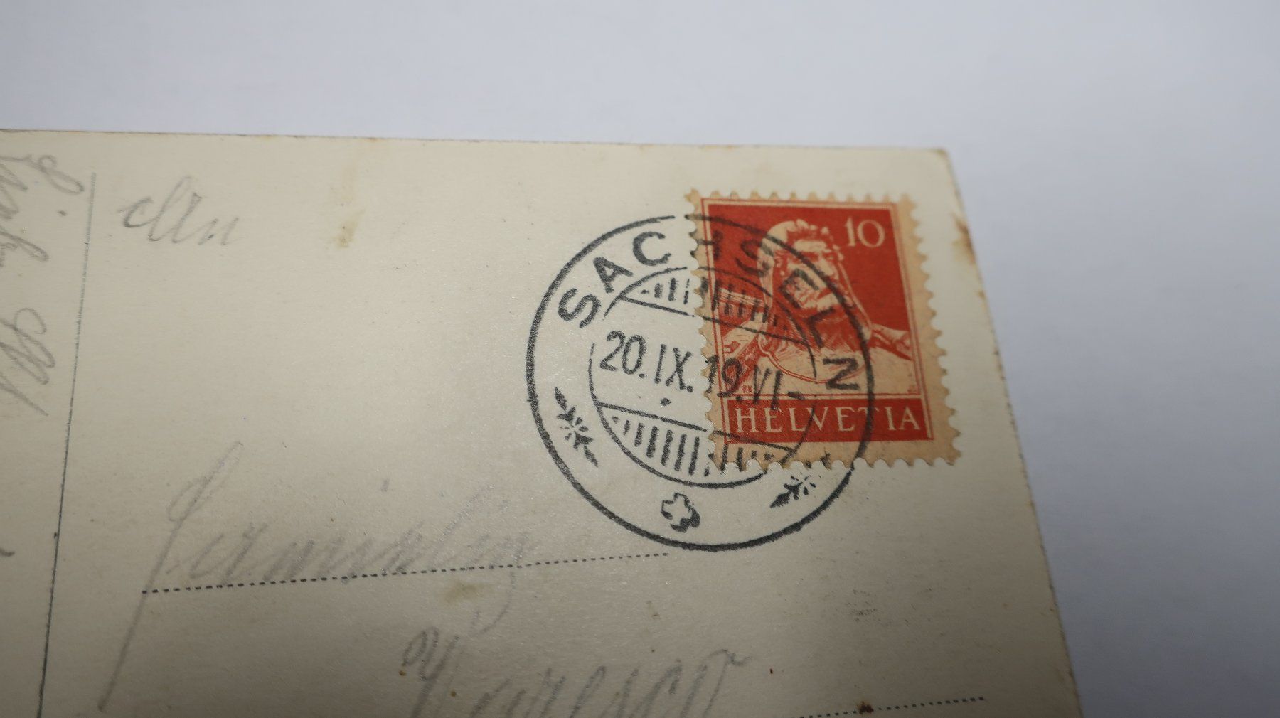 Cartes postales: Sachseln 1919 – D'occasion à Cormoret par Pascalll2001 3