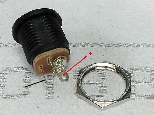 Componenti elettronici: DC-Anschluss Einbaubuchse 5.5x2.1mm – Nuovo (secondo la descrizione) da Luzern venduto da Salefactory 3