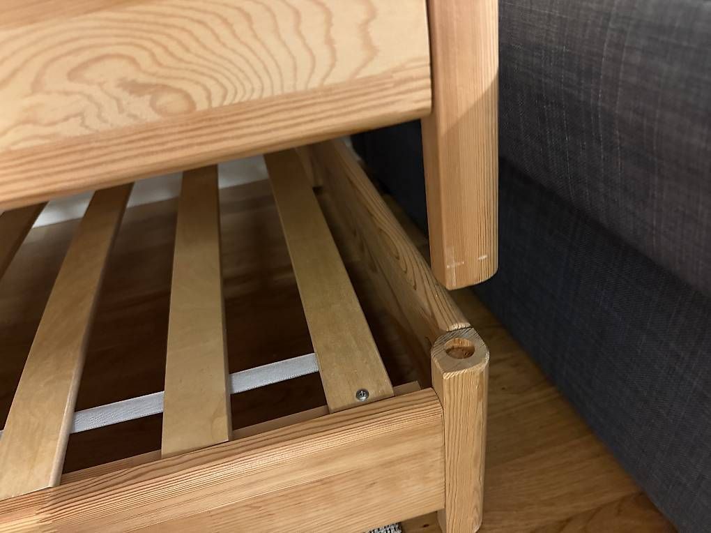 Letti: Bed Frame with Slatted Base - 90x200cm – Usato da Basel venduto da you_5sm7 1