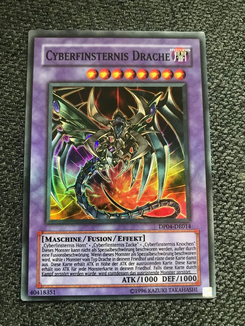 Cartoline: Cyberfinsternis Drache DP04-DE014 – Usato da Gossau SG venduto da schlitzerdemon
