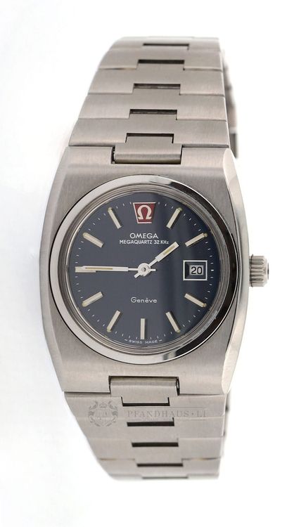 Omega Geneve Megaquartz Damenuhr ungetragen NOS 1