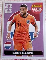Panini FIFA WM 2026, Extra Sticker, Cody Gakpo, Top Zustand!