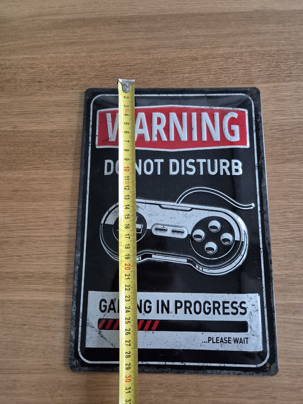 Insegne: Gamer Blechschild "Do not disturb" – Usato da Bern venduto da miruslav 2