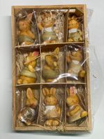 Deko Ostern Osterhäschen / 9 Stück