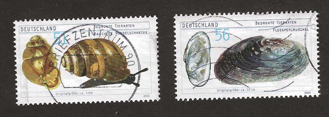 Tutti i francobolli: Deutschland 2002 Mi 2265-2266 Gebraucht – Usato da Susten venduto da lmf_98wh