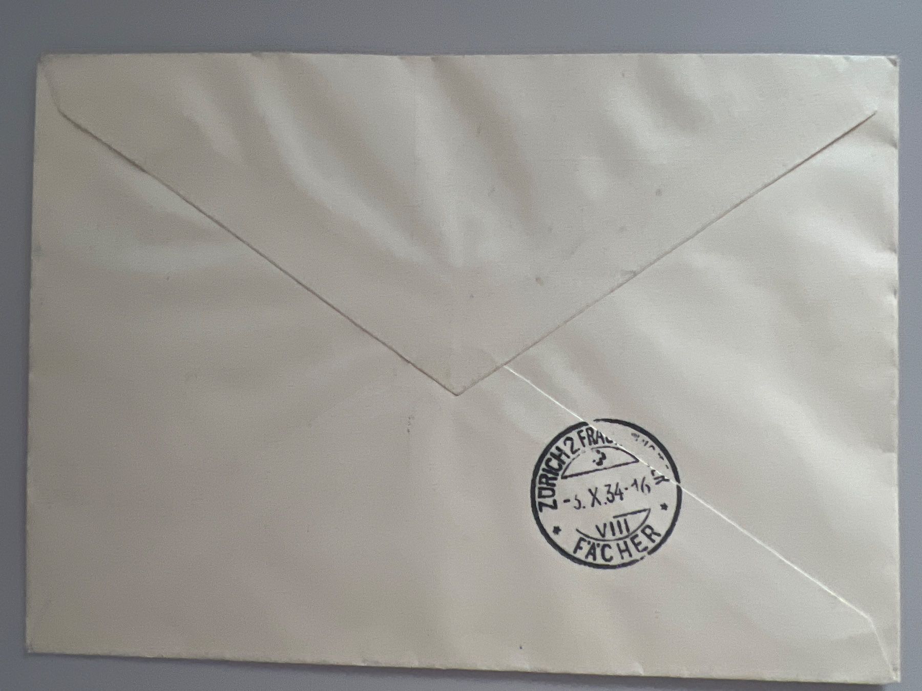 Alle Briefmarken: 1934 NABA Einges. Brief Frankatur 10xNr.194 – Neu (gemäss Beschreibung) aus Buchrain von wmm 1