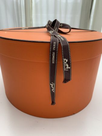 🧡VINTAGE Hermes Paris Hutschachel Orange🧡