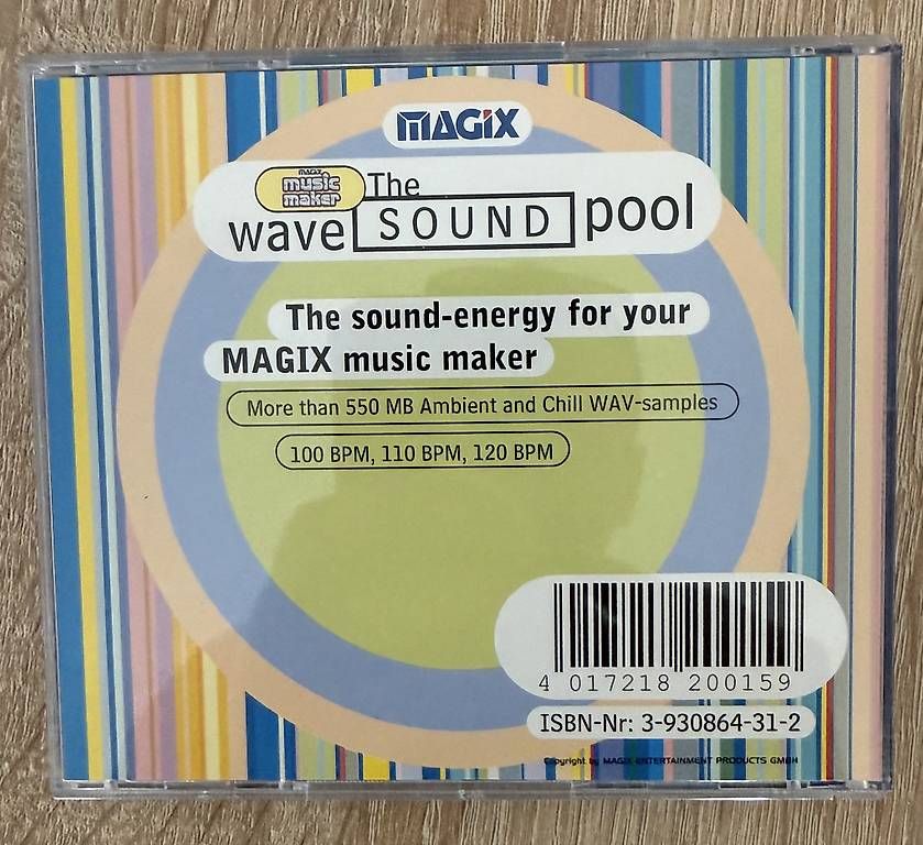 CD: Magix - Soundpool - Ambient x Chilll – Usato da Zofingen venduto da Kolega01 2