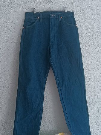Wrangler Indigo Denim Cowboy Cut Jeans 31x38 (13MWZ)