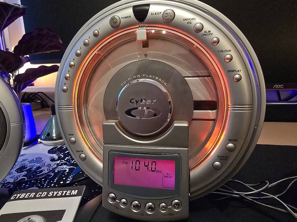 Radios: Cyber NE-383 CD System  Retro 2000er – Gebraucht aus Beinwil am See von LT1989 2