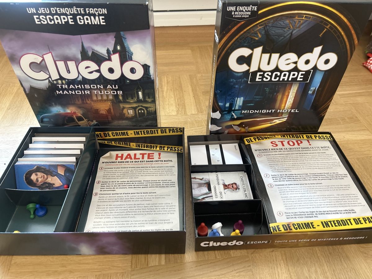 Giochi: 3 jeux Cluedo Escape – Usato da Yverdon-les-Bains venduto da Satim1 4