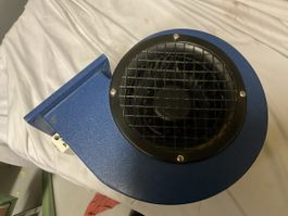 Radialgebläse blau mit Kondensator, gebrauchter Zustand
