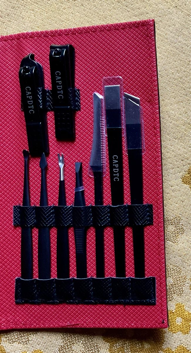 Custodie per cosmetici: Necessaire Fingernägel Maniküre Set – Nuovo (secondo la descrizione) da Endingen venduto da nathan05 4
