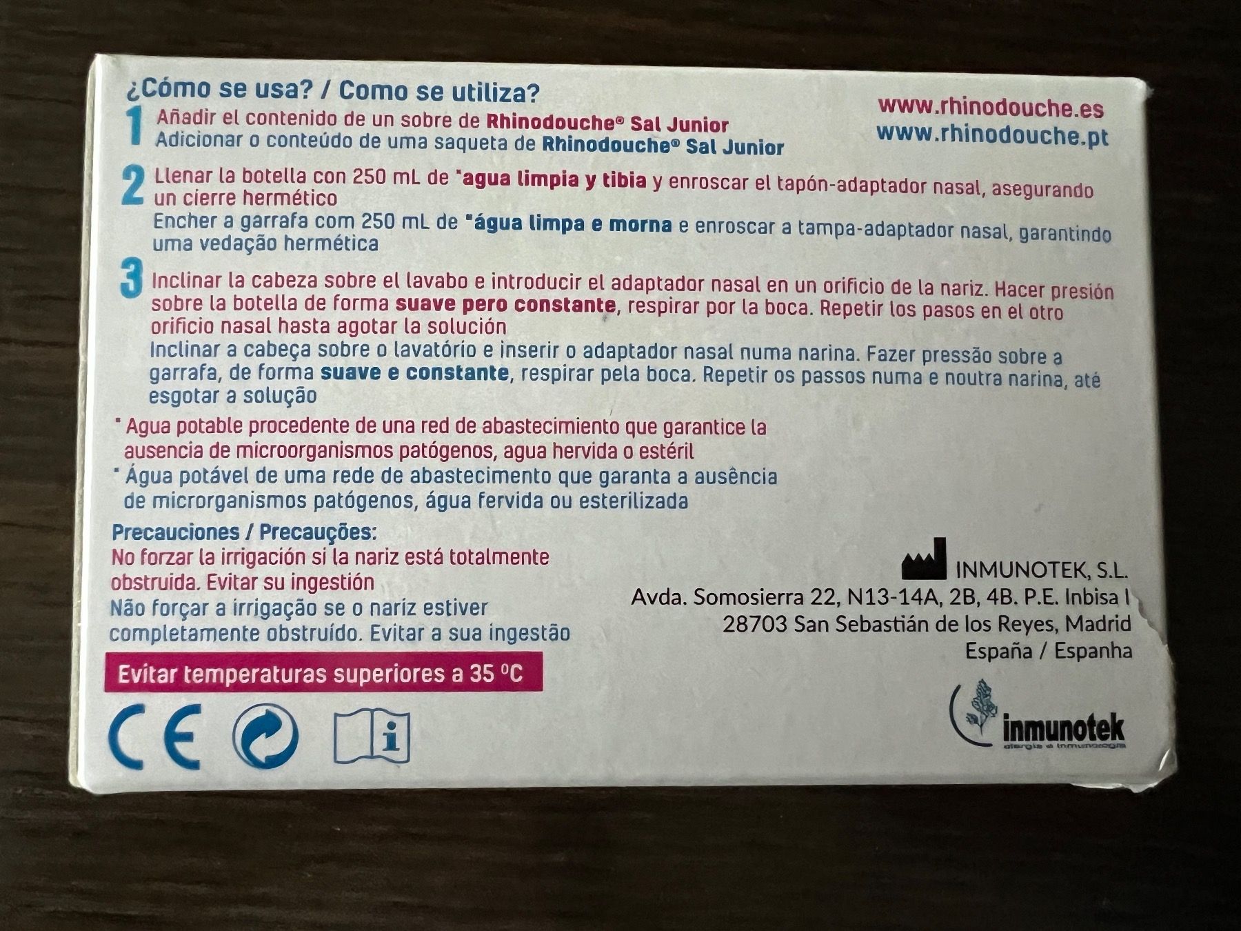 Attrezzature mediche: Rhinodouchesal Junior – Nuovo e nell'imballaggio originale da Weesen venduto da Elmax1 2