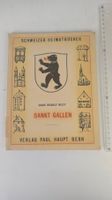 Schweizer Heimatbücher: Sankt Gallen 1954