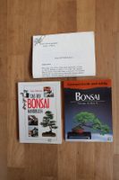 2 Bonsai Bücher + Anleitung des Bonsai-Ateliers Rieterpark